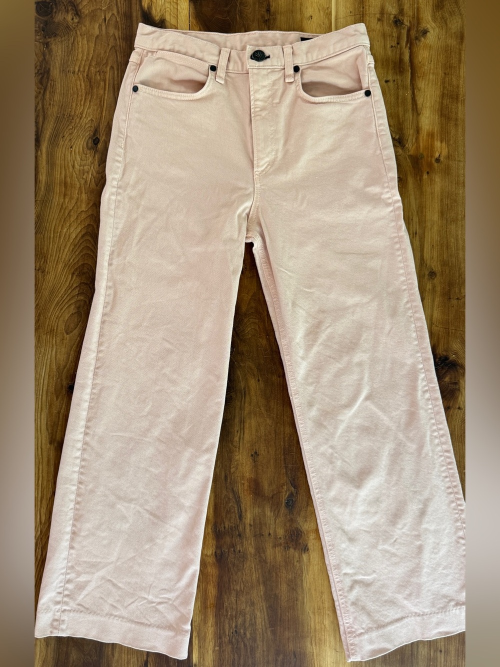 Rag & Bone Pink Straight Leg Jeans, Sz 28
